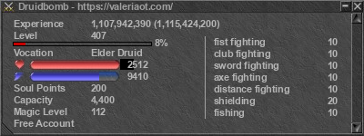 Signature for player Druidbomb